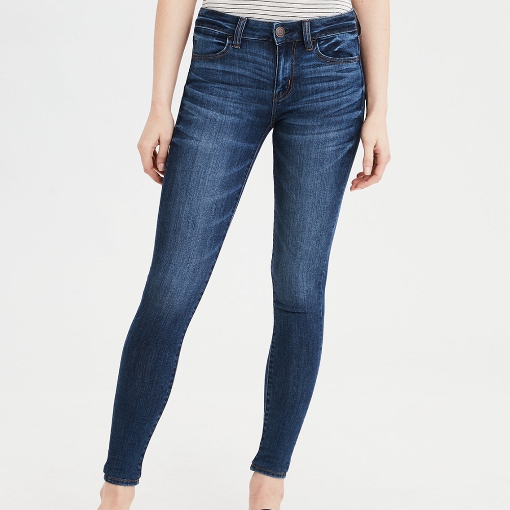 American Eagle Medium Wash Jegging